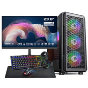 Gamer Essential Setup – R5 5600, RX 6650 XT + XGC-120 + X24G14IFF 144 Hz